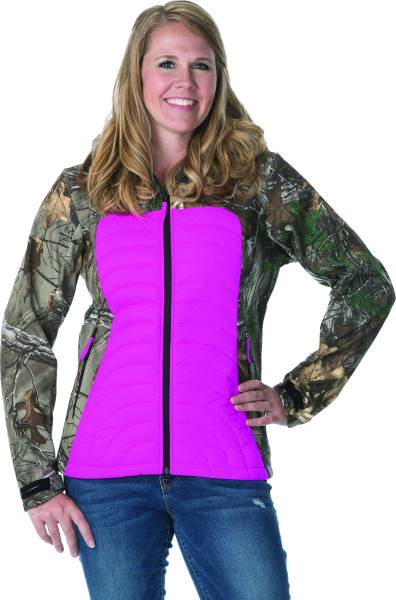 DSG - SOFTSHELL JACKET REALTREE/PINK 2X - Image 1