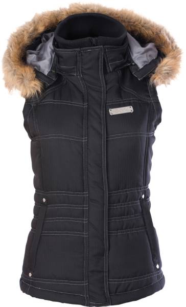 DSG - HOODED VEST BLACK XS - Image 1