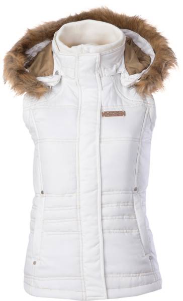 DSG - HOODED VEST WHITE MD - Image 1