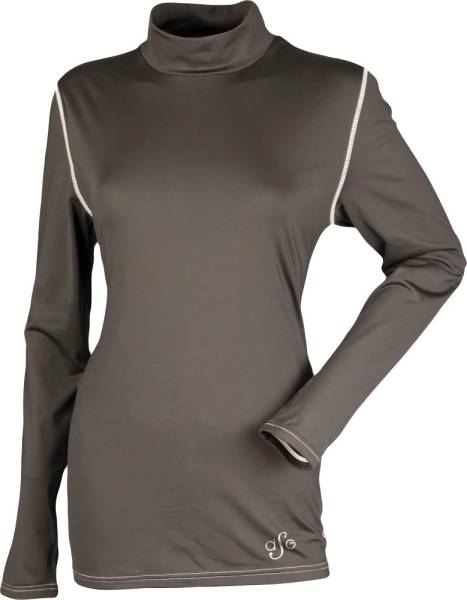 DSG - BASE LAYER SHIRT BLACK/GREY LG - Image 1