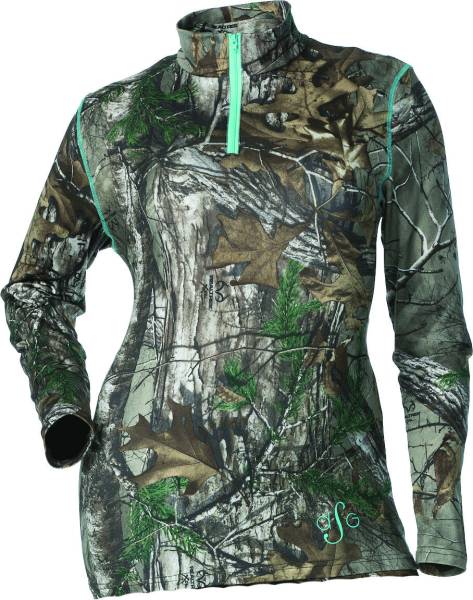 DSG - TECH BASE LAYER SHIRT REALTREE/AQUA XS - Image 1