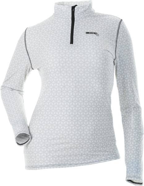 DSG - D TECH BASE LAYER SHIRT WHITE SNOWFLAKE XS - Image 1