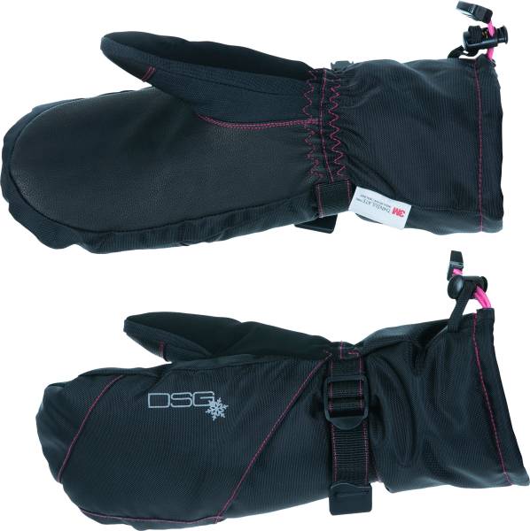 DSG - TRAIL MITTENS BLACK XS - Image 1