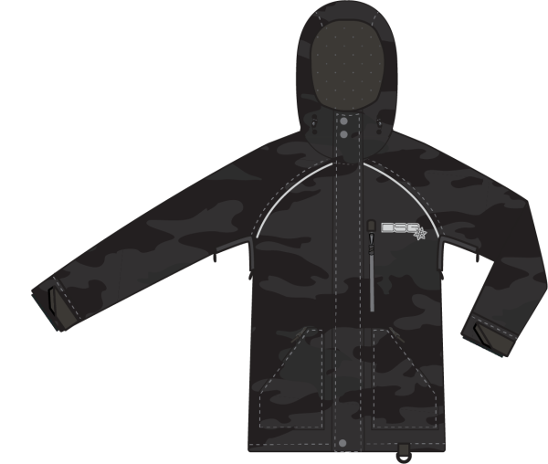 DSG - CRAZE 5.0 JACKET CHARCOAL CAMO 1X - Image 1