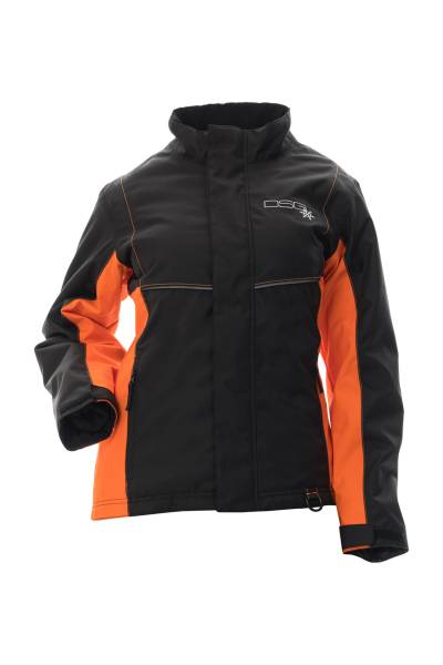 DSG - TRAIL JACKET BLACK/TANGERINE 1X - Image 1