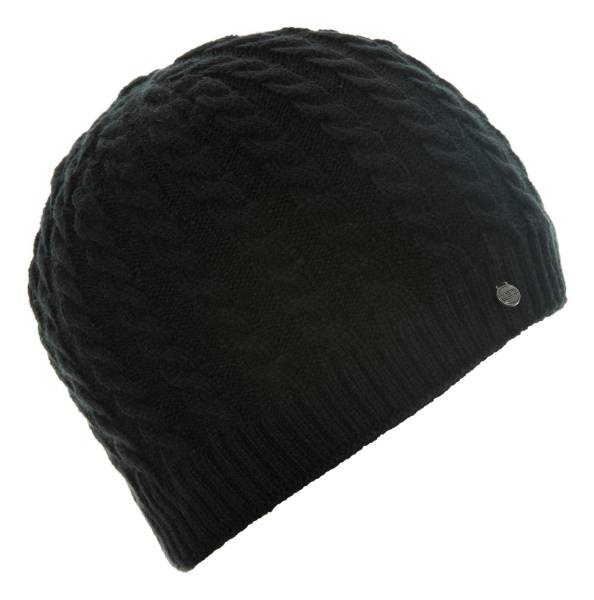 DSG - CABLE KNIT BEANIE BLACK O/S - Image 1