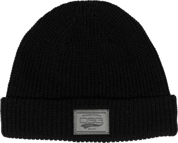 DSG - CAP KNIT BEANIE BLACK - Image 1