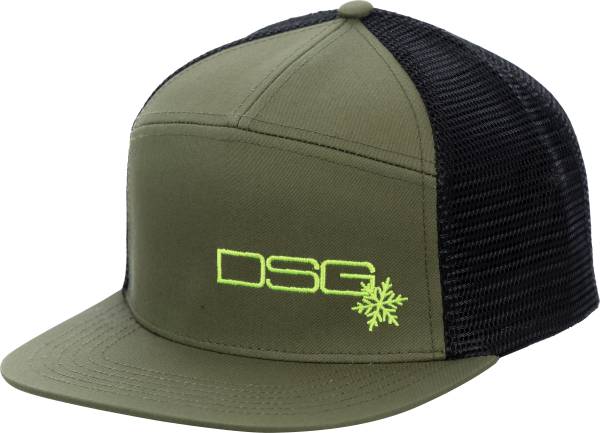 DSG - FLAT BRIM CAP FRESH OLIVE - Image 1