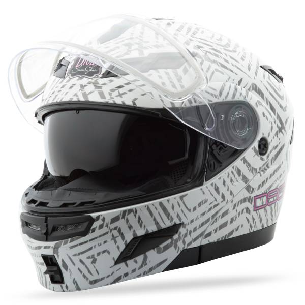 GMAX - GM-54S DSG AZTEC HELMET WHITE 2X - Image 1