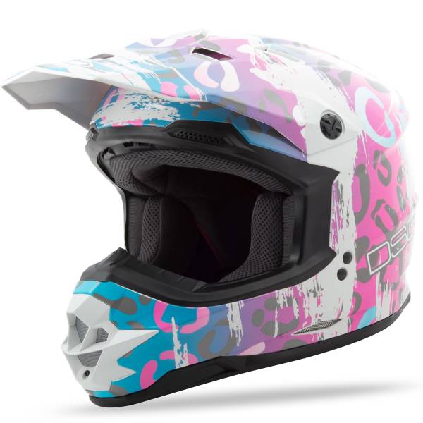 GMAX - GM-76S DSG LEOPARD HELMET MULTI XS - Image 1