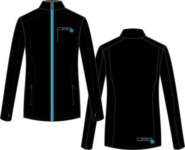 DSG - PERFORMANCE FLEECE JACKET AQUA 2X - Image 1