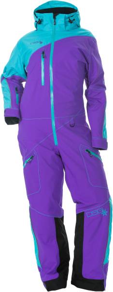 DSG - MONOSUIT W/DROP SEAT PURPLE/TEAL 2X - Image 1