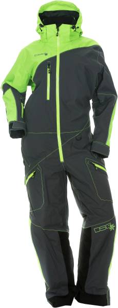 DSG - MONOSUIT W/DROP SEAT LIME/GREY 1X - Image 1