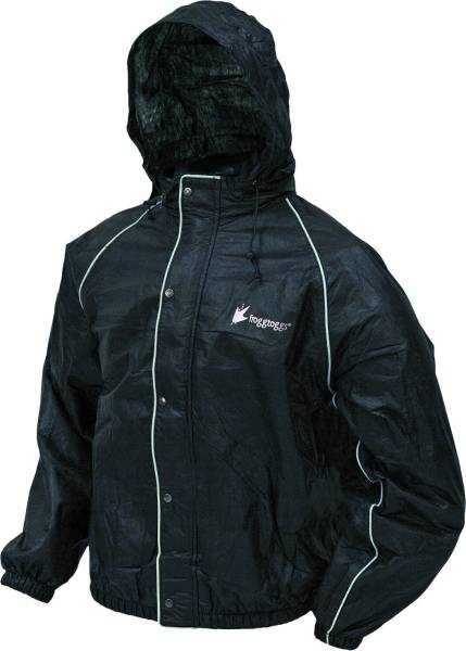 FROGG TOGGS - CLASSIC 50 ROAD TOAD JACKET BLACK 2X - Image 1