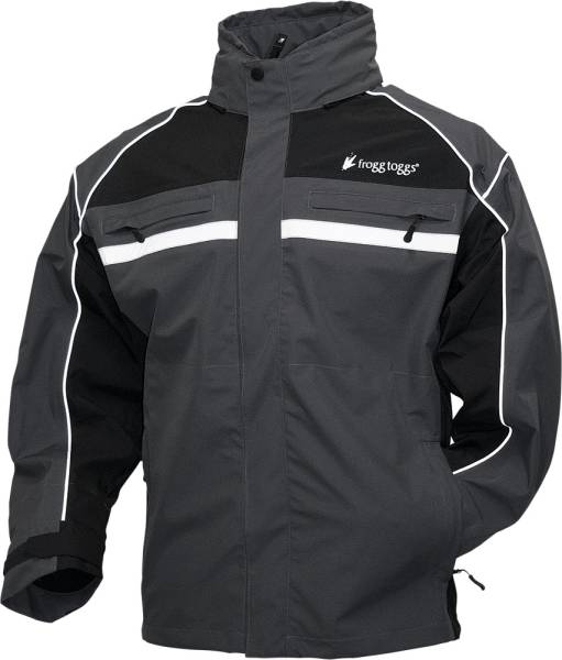 FROGG TOGGS - PILOT ILLUMINATOR JACKET BLACK/CHARCOAL GREY 2X - Image 1