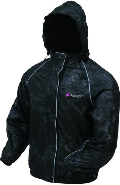 FROGG TOGGS - WOMEN'S ROAD TOAD JACKET BLACK 2X - Image 1