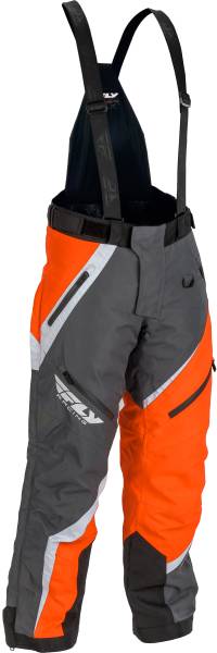 FLY RACING - SNX PRO BIB ORANGE/GREY 2X - Image 1