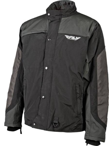 FLY RACING - AURORA JACKET BLACK/GREY 2X - Image 1