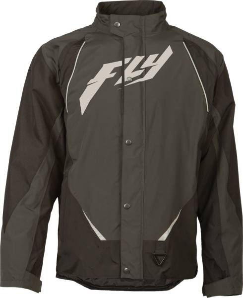 FLY RACING - AURORA JACKET BLACK/GREY 2X - Image 1