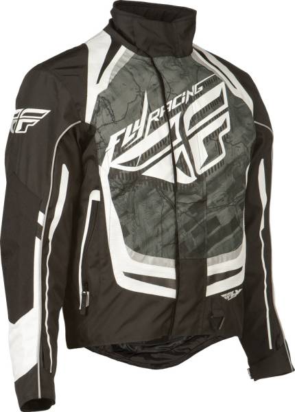 FLY RACING - SNX PRO JACKET BLACK/WHITE 2X - Image 1