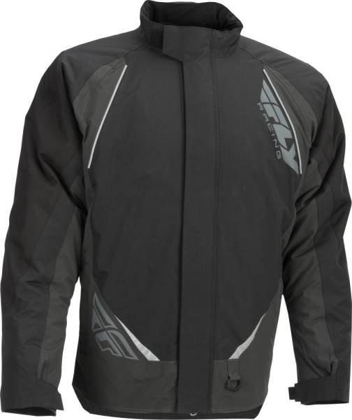 FLY RACING - AURORA JACKET BLACK/GREY 2X - Image 1