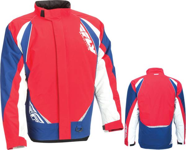 FLY RACING - AURORA JACKET RED/WHITE/BLUE 2X - Image 1