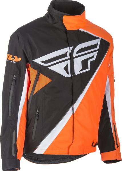 FLY RACING - SNX JACKET ORANGE/BLACK YXS - Image 1