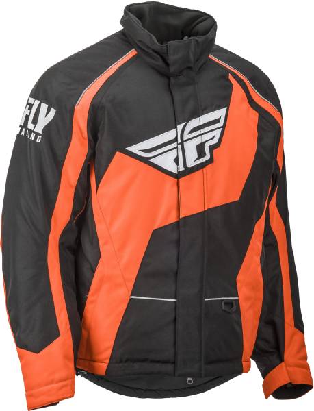 FLY RACING - FLY OUTPOST JACKET BLACK/ORANGE 2X - Image 1