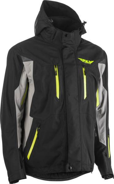 FLY RACING - FLY INCLINE JACKET GREY/BLACK 2X - Image 1