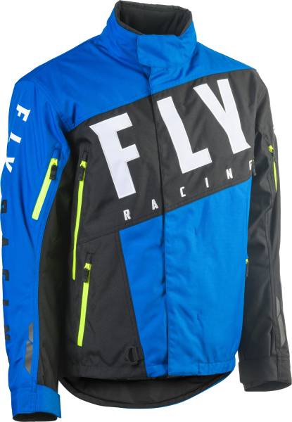 FLY RACING - FLY SNX PRO JACKET BLUE/BLACK/HI-VIS 2X - Image 1