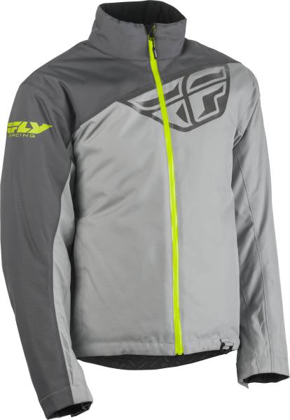 FLY RACING - FLY AURORA JACKET CHARCOAL/GREY 2X - Image 1