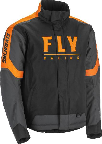 FLY RACING - OUTPOST JACKET BLACK/GREY/ORANGE 2X - Image 1