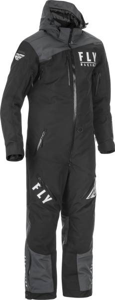 FLY RACING - COBALT MONOSUIT INSULATED BLACK/GREY 2X - Image 1