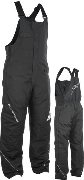 FLY RACING - OUTPOST BIB BLACK/GREY 3X - Image 1