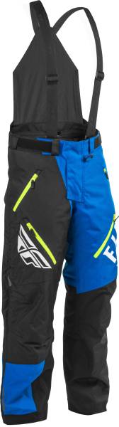 FLY RACING - SNX PRO BIB BLUE/BLACK/HI-VIS 2X - Image 1