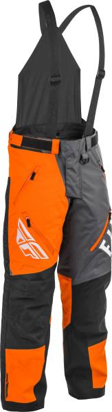 FLY RACING - SNX PRO BIB ORANGE/GREY/BLACK 2X - Image 1