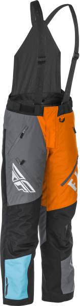 FLY RACING - SNX PRO PANT ORANGE/LIGHT BLUE/BLACK 2X - Image 1