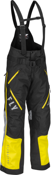 FLY RACING - CARBON BIB YELLOW/BLACK 2X - Image 1