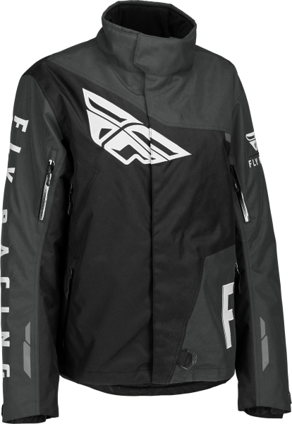 FLY RACING - WOMEN'S SNX PRO JACKET BLACK/GREY 2X - Image 1