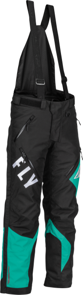 FLY RACING - WOMEN'S SNX PRO PANTS BLACK/MINT 2X - Image 1