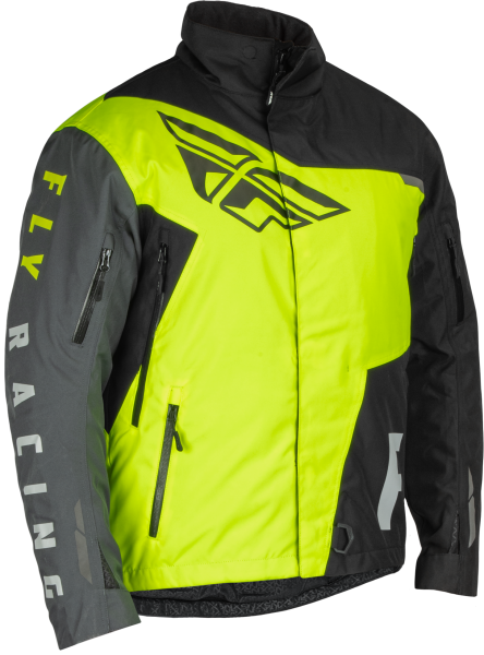 FLY RACING - SNX PRO JACKET BLACK/HI-VIS 2X - Image 1