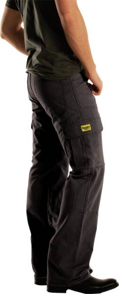 DRAYKO - MEN'S CARGO RIDING JEANS BLACK SZ 40 - Image 1