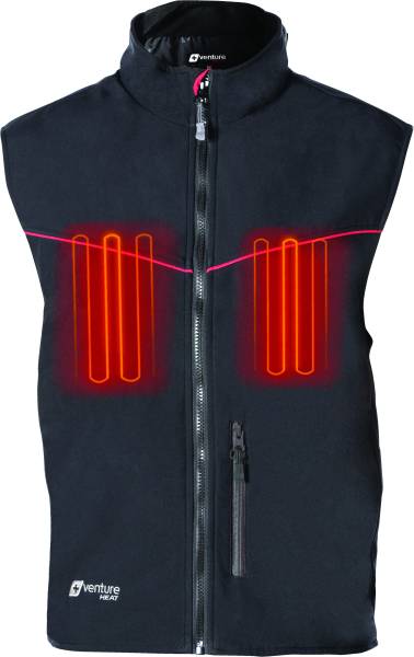 VENTURE - 12V HYBRID HEATED SOFT SHELL VEST 2X - Image 1