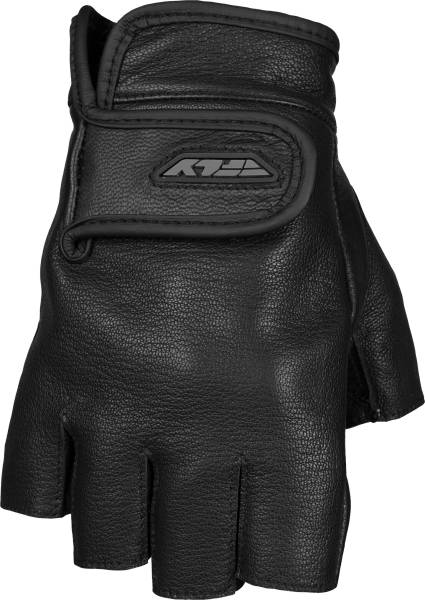 FLY RACING - HALF-N-HALF FINGERLESS LEATHER GLOVES 2X - Image 1