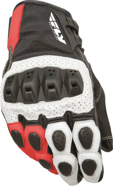 FLY RACING - BRAWLER GLOVES WHITE/RED L - Image 1