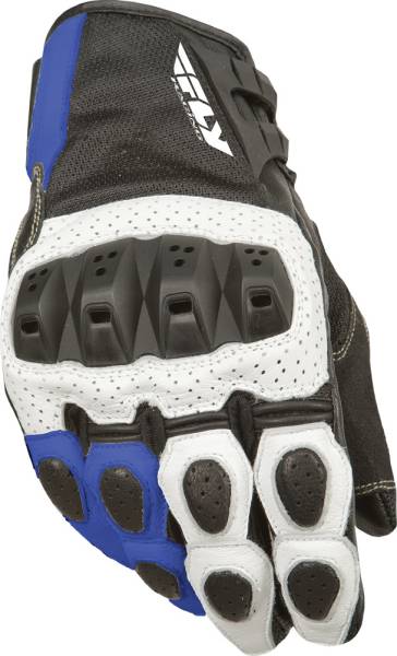 FLY RACING - BRAWLER GLOVES WHITE/BLUE M - Image 1