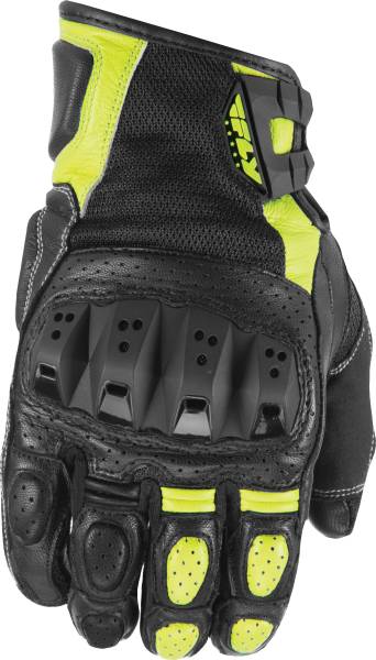 FLY RACING - BRAWLER GLOVES BLACK/HI-VIS 2X - Image 1