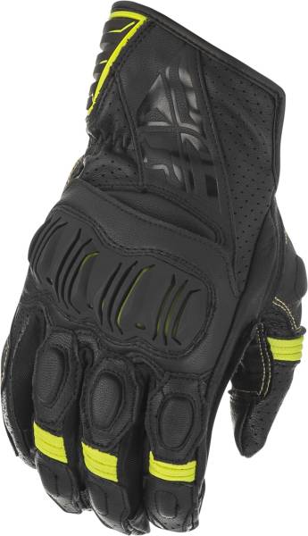 FLY RACING - BRAWLER GLOVES BLACK/HI-VIS 2X - Image 1