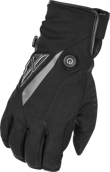 FLY RACING - TITLE HEATED GLOVES BLACK 2XS - Image 1