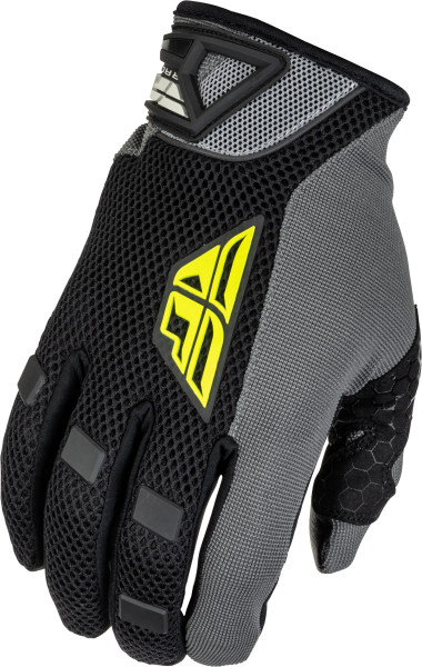 FLY RACING - COOLPRO GLOVES BLACK/HI-VIS 2X - Image 1